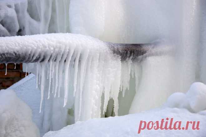 Разморозка труб. Что делать, если замерз водопровод в загородном доме
