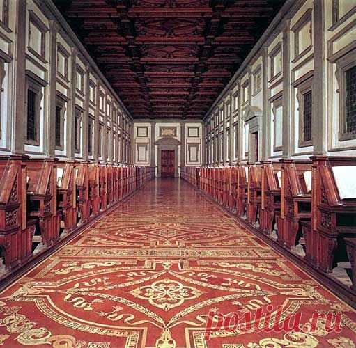 Италия, Флоренция - Biblioteca Medicea-Laurenziana   |   Pinterest