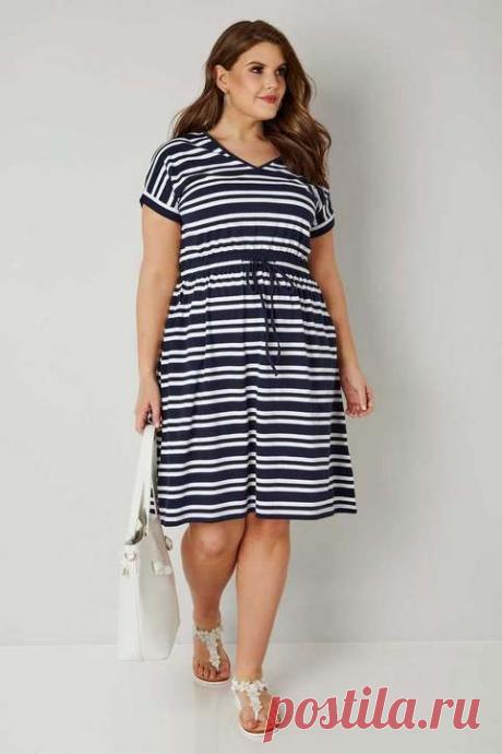 Платья для полных женщин чешской компании Maxana весна-лето 2018