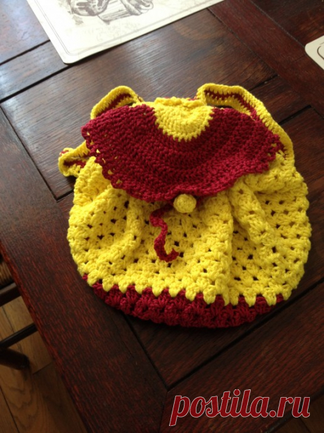 Мой первый рюкзачок для внученьки.