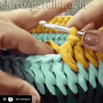 Вяжем корзинки-зефирки  . Мастеркласс.