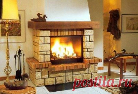 Теплая и уютная атмосфера каминов — Роскошь и уют