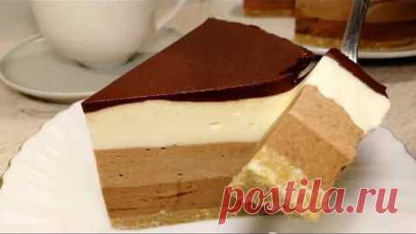 БЕЗ ДУХОВКИ. Обалденный ТОРТ из простых продуктов