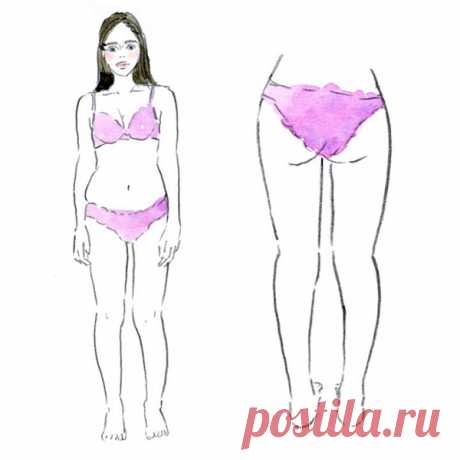Упражнения от искривления таза для разных типов телосложения