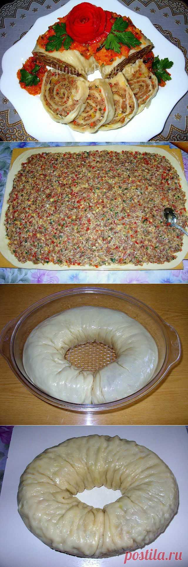 Ханум (паровой рулет) | Четыре вкуса
