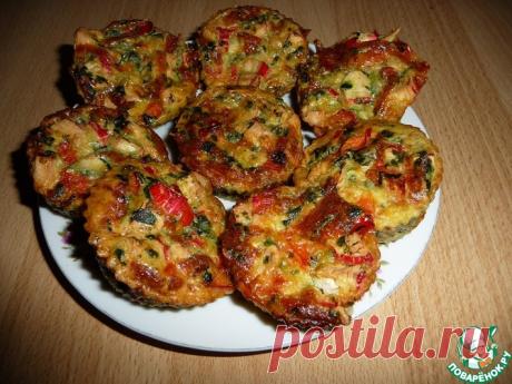 Запеканка с крабовыми палочками и шпинатом Кулинарный рецепт