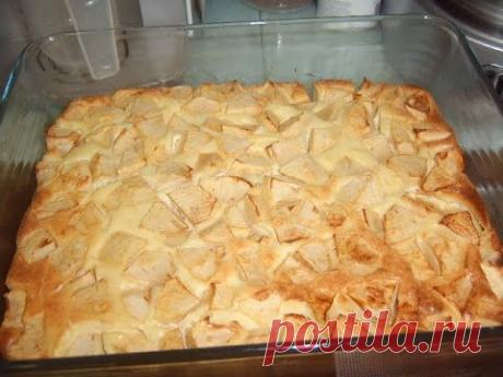 Творожная запеканка с яблоками. Маринкины творинки. Всем МИРА и Добра!