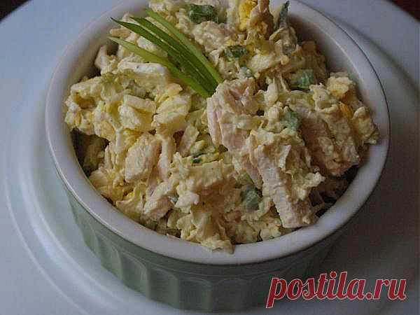 Салат из пекинской капусты с куриным филе, Как приготовить Салат из пекинской капусты - Kulinarnyj-Recept.РУ