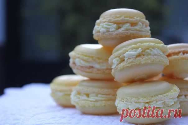 Как приготовить лимонные macarons - рецепт, ингридиенты и фотографии