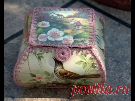Шкатулки из открыток. Кто помнит?