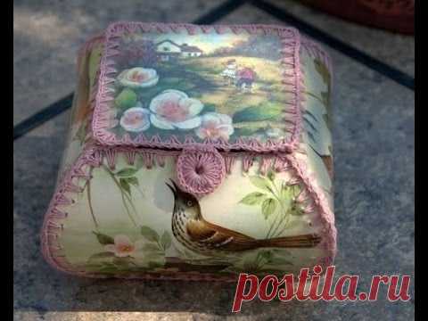 Шкатулки из открыток. Кто помнит?