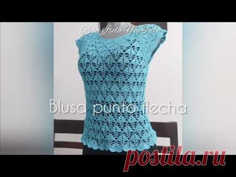 Blusa Punto Flecha Parte 2