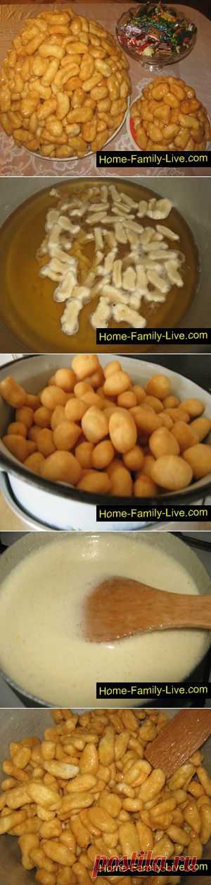 Чак-чак - пошаговый рецепт с фотоКулинарные рецепты