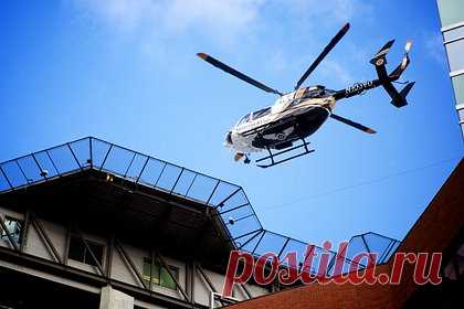 Вертолет с врачами разбился в США