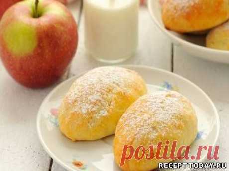 Рецепт: Пироги с яблоками