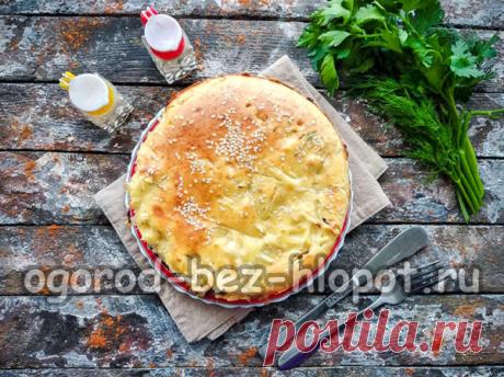Минутный пирог из капусты, который тает во рту: рецепт с фото