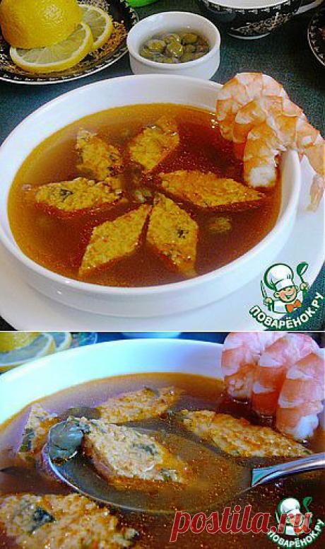 Рыбная похлебка с креветками - кулинарный рецепт