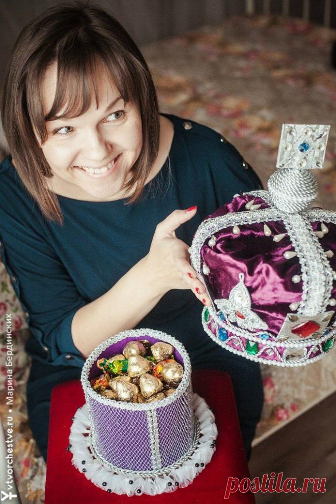 Курс королевские подарки. Букеты из конфет с Мариной Бердинсикх