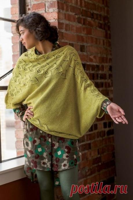 Вязание пуловера Botanic, Knitwear ss #мк@shkatulka_handmade