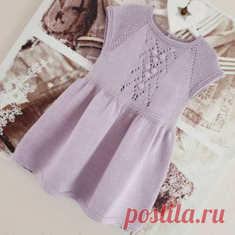 Нежное платье для девочки