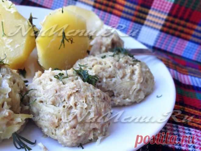 Котлеты из свинины и картофеля в пароварке