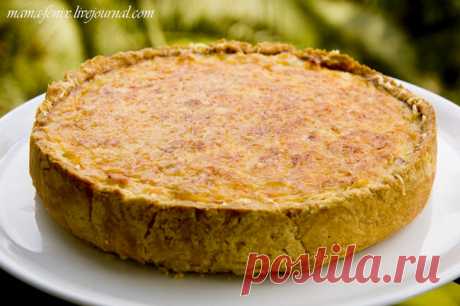 Киш с луком-пореем / Quiche aux poireaux. - Если веришь, сказка оживет...