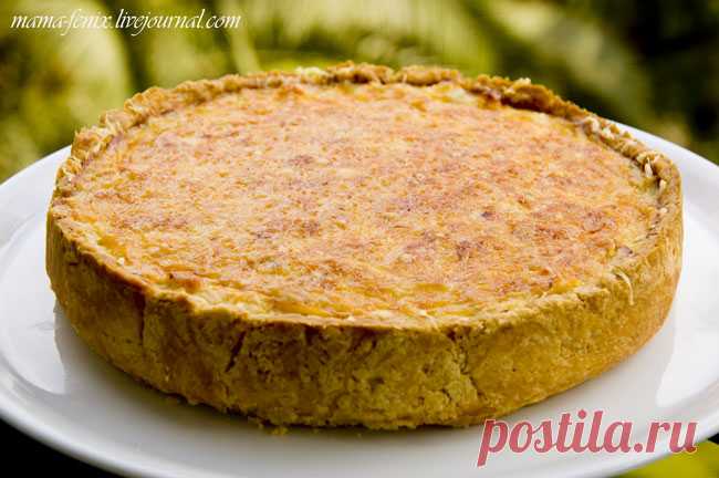 Киш с луком-пореем / Quiche aux poireaux. - Если веришь, сказка оживет...