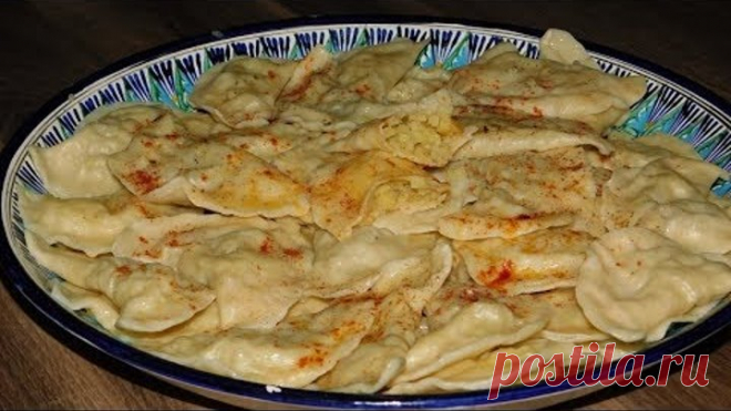 Вареники с СЫРОЙ КАРТОШКОЙ по Маминому рецепту!!!