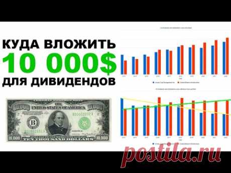 Куда лучше вложить деньги? Как инвестировать 10000$ для дивидендов и пассивного дохода?