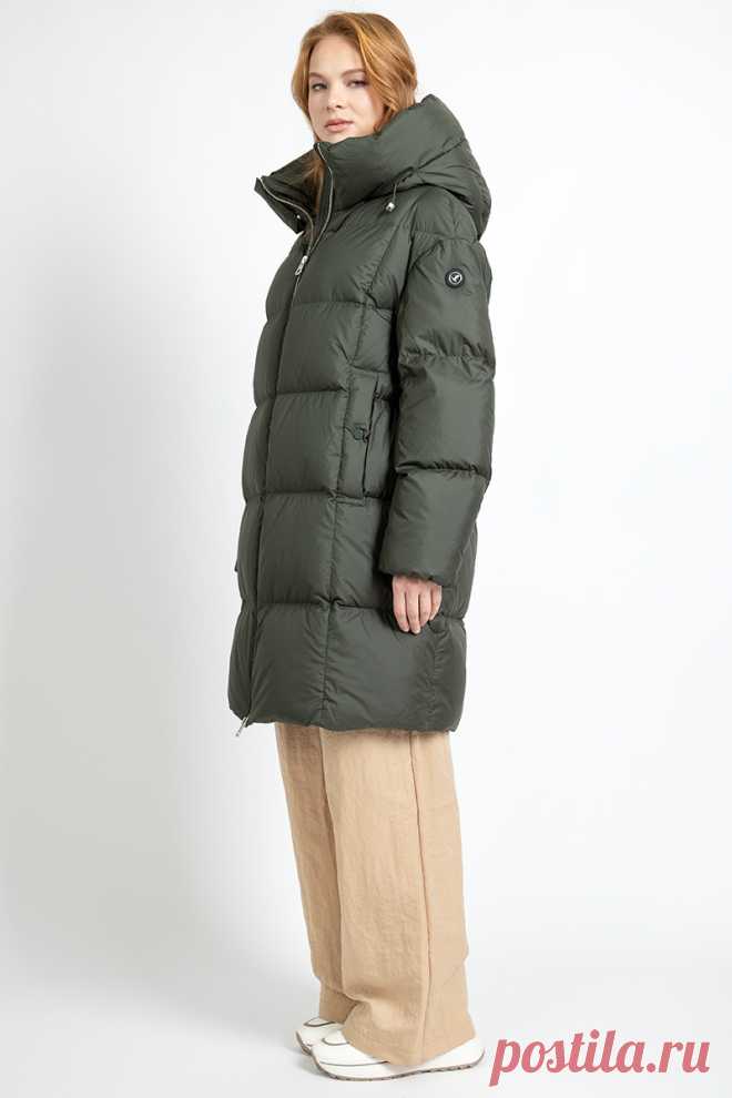 67.810 р-Полупальто / Avi - Пуховик из ГУСИНОГО ПУХА И ПЕРА-КНР-поверхность-ПОЛИЭСТОР