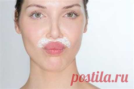 Удаление волос на лице