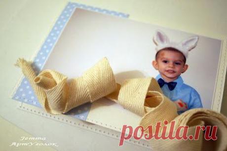 Скрап Клуб АртУголок: Укрощение ленточки