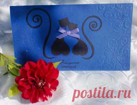 Конверт отличное обрамление для дарения сертификата, билетов, денег! Яркий акцент обязательно запомниться и будет радовать долгое время!