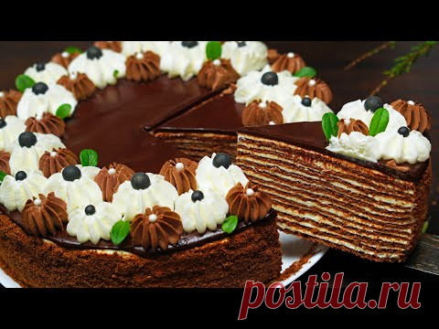 Вкуснейший Шоколадный МЕДОВИК! Торт 