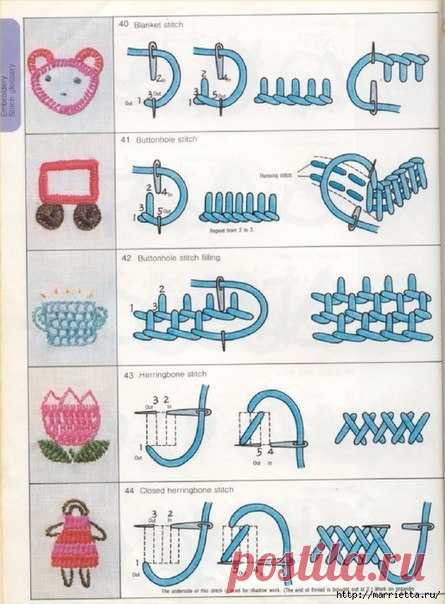 Большое количество стежков для вышивки — DIYIdeas