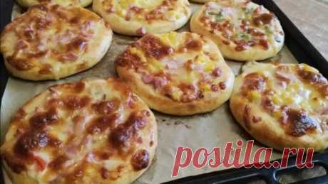Пиццы с разными начинками Пицца, как в школьной столовой | Готовим с ЛЮБОВЬЮ | Дзен