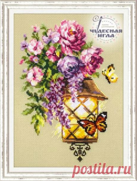 схема для вышивки крестом Свет надежды