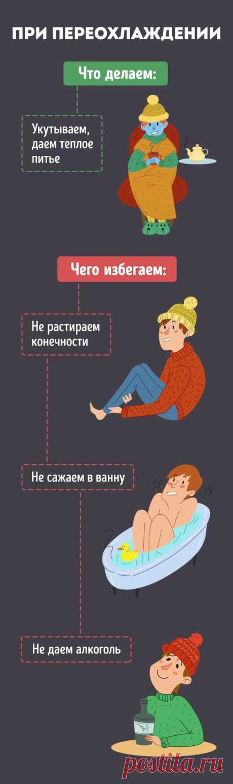 Помощь при переохлаждении