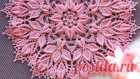 Шикарные новые салфетки крючком со схемами. | Волшебный клубок. Яна Зима. | Дзен