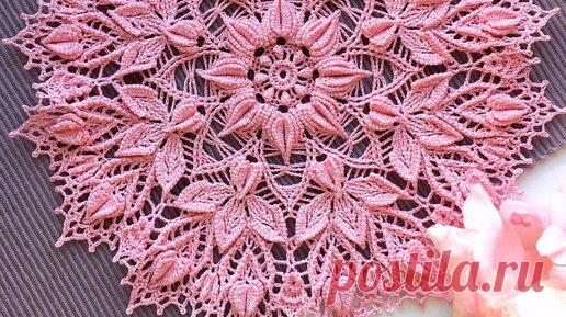 Шикарные новые салфетки крючком со схемами. | Волшебный клубок. Яна Зима. | Дзен