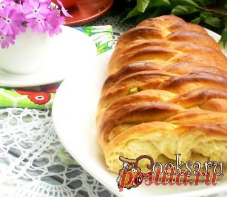 Весенний пирог с ревенем и белым шоколадом фото рецепт приготовления