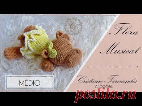 AMIGURUMI   FLORA MUSICAL