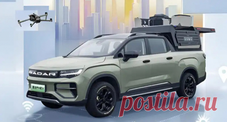Geely Radar: гибридный пикап представлен на Шанхайском автосалоне