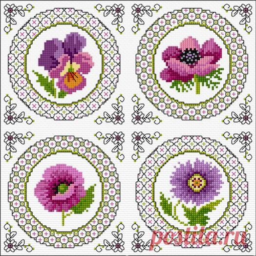 LJT Part series Цветочный сэмплер 3 — Блог — Lesley Teare