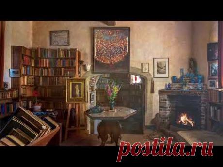 Ambience/ASMR: Writer's Library from the 1930s, 4 Hours