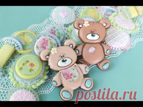Teddy Bear Cookies and Icing Pillows - A Companion Video
