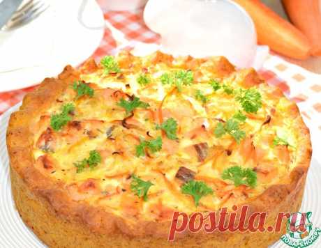 Рыбный пирог "Рыжик" – кулинарный рецепт