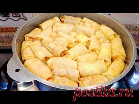 Взяла рецепт у одесситки! Легендарные ОДЕССКИЕ нежные налистники! Просто тают во рту!