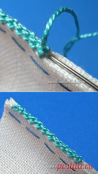 Stitch Fun: On the Edge with Palestrina Stitch – Needle’nThread.com