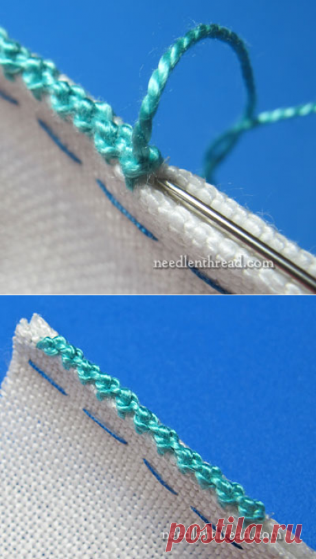 Stitch Fun: On the Edge with Palestrina Stitch – Needle’nThread.com